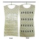Let's Party - Cream with Black Polka Dots  Front & Back