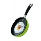 Frying Pan Shape Wall Clock - Green